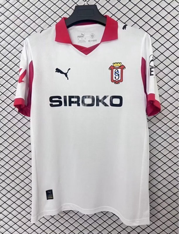 25-26 Gijon Second Away Fans Soccer Jersey
