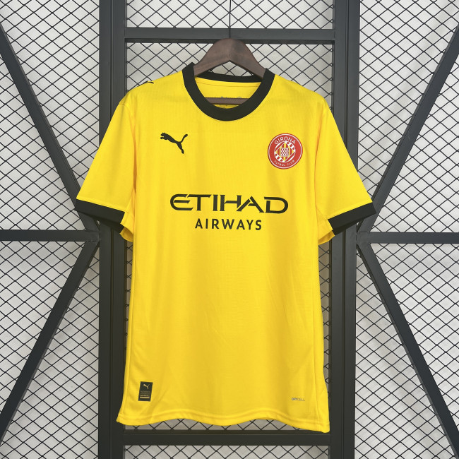 25-26 Girona Away Fans Soccer Jersey