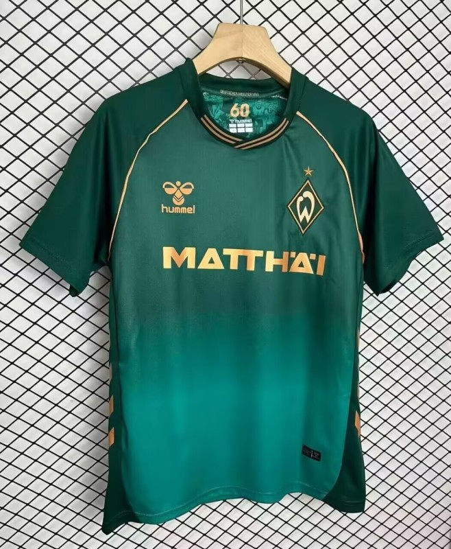 25-26 Werder Bremen Second Away Fans Soccer Jersey