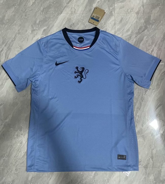 25-26 Netherlands Away Fans Soccer Jersey