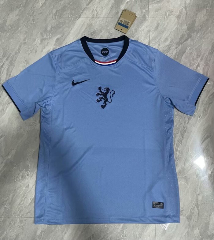 25-26 Netherlands Away Fans Soccer Jersey