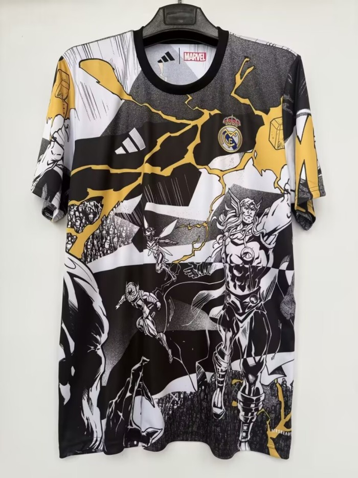 25-26 RMA & Marvel Joint Edition Fans Training shirts
