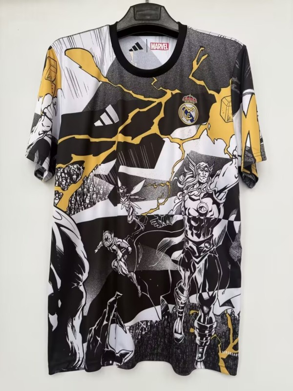 25-26 RMA & Marvel Joint Edition Fans Training shirts