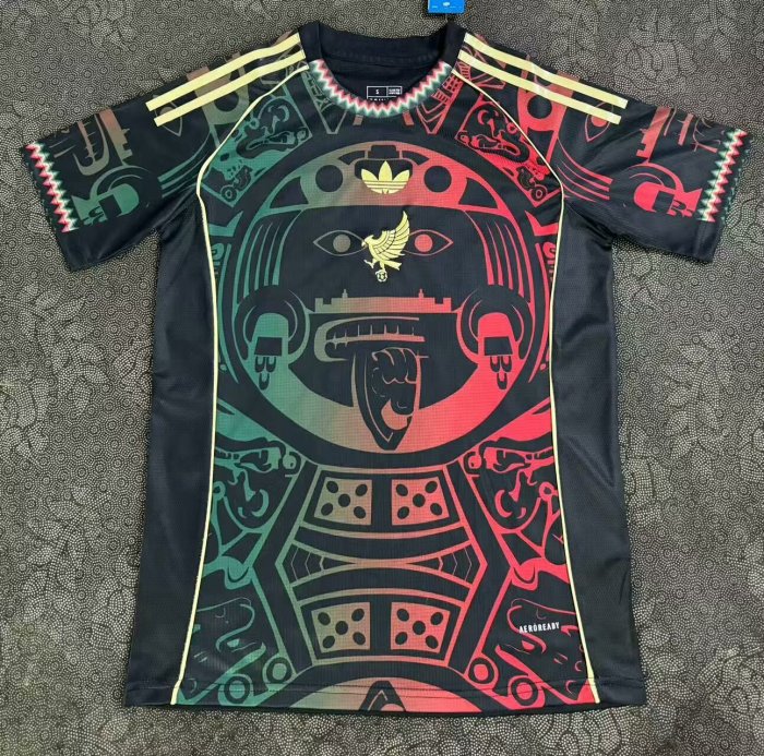 25-26 Mexico Black Red Special Edition Fans Soccer Jersey
