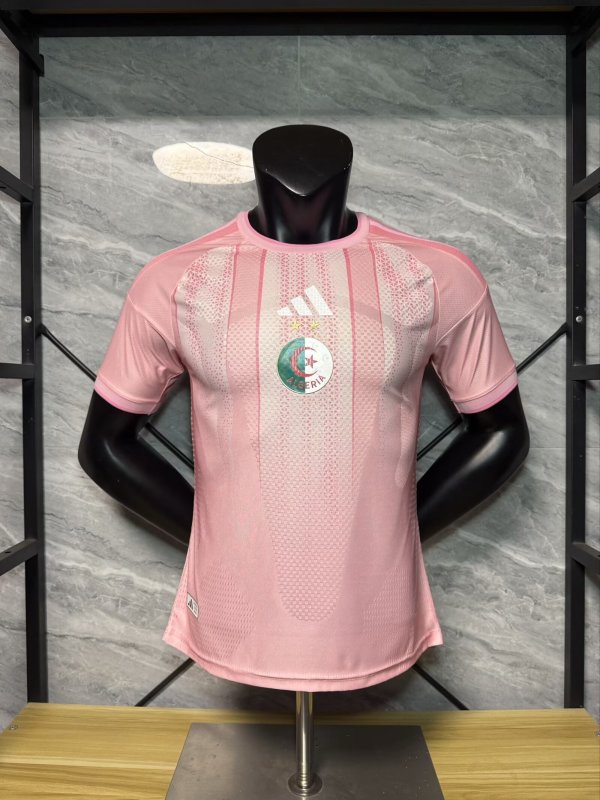 26-27 Algeria Pink Special Edition Player Version Soccer Jersey
