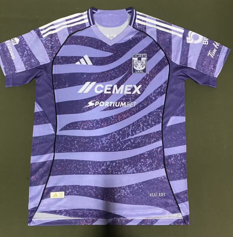 25-26 Tigres UANL Purple Special Edition Fans Soccer Jersey