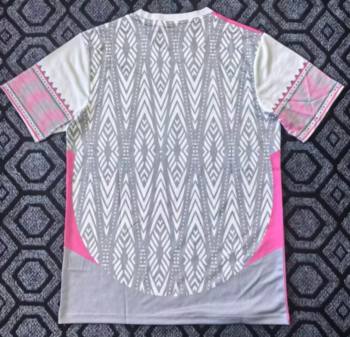25-26 Mexico Grey Pink Special EditionTraining Shirts