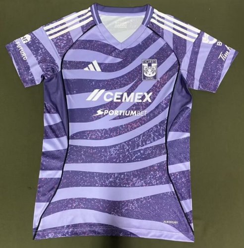 25-26 Tigres UANL Purple Special Edition Women Soccer Jersey (女)