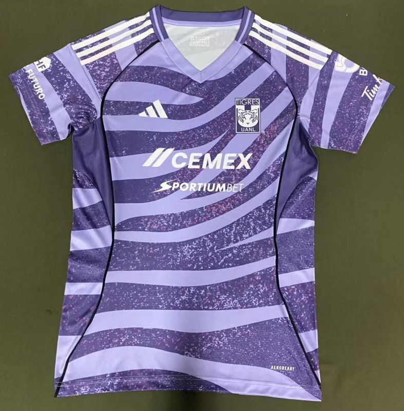 25-26 Tigres UANL Purple Special Edition Women Soccer Jersey (女)