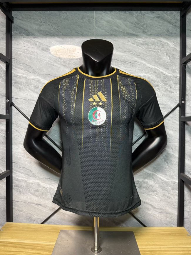 26-27 Algeria Black Special Edition Player Version Soccer Jersey
