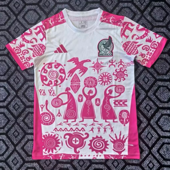 25-26 Mexico Pink Special EditionTraining Shirts
