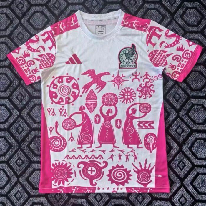 25-26 Mexico Pink Special EditionTraining Shirts