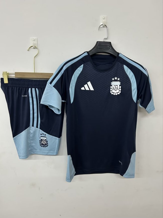 25-26 Argentina Dark Blue Training Short Suit