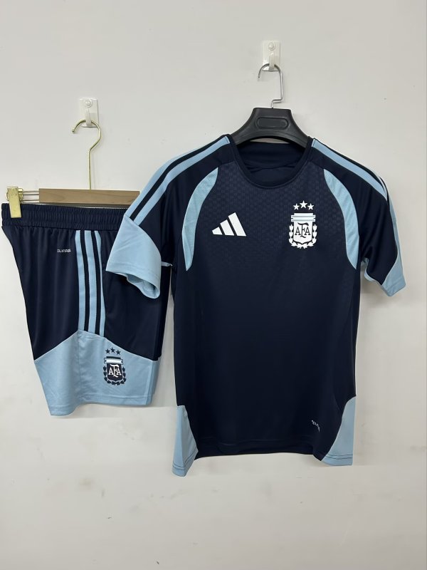 25-26 Argentina Dark Blue Training Short Suit