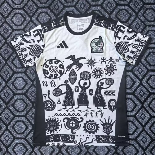 25-26 Mexico Black White Special EditionTraining Shirts