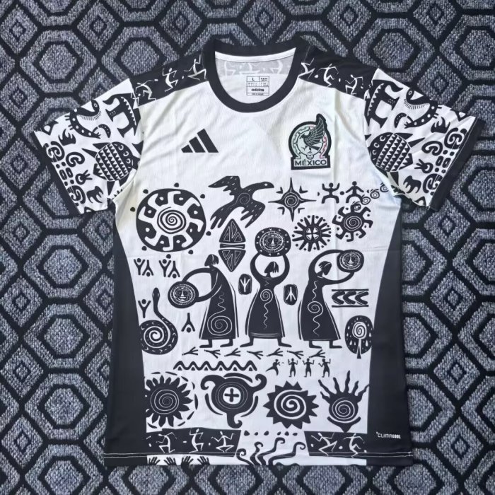 25-26 Mexico Black White Special EditionTraining Shirts