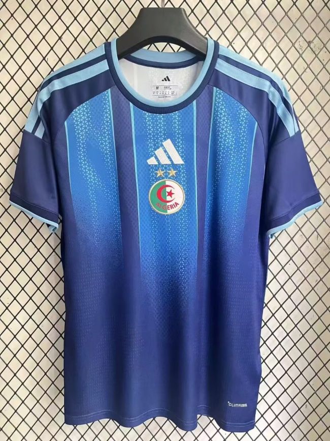 26-27 Algeria Blue Special Edition Fans Soccer Jersey