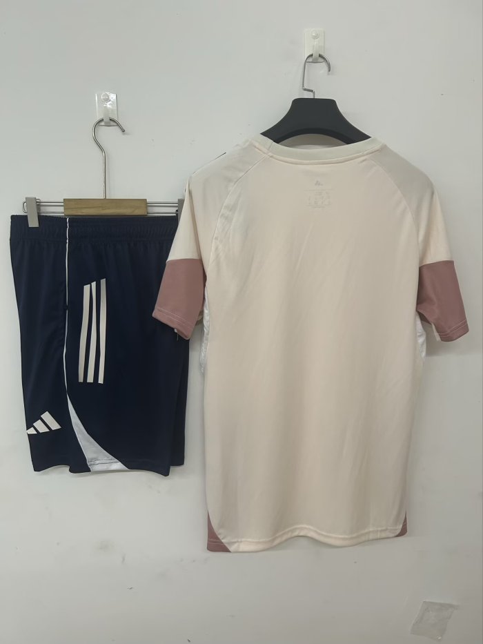 25-26 Aston Villa Beige Training Short Suit