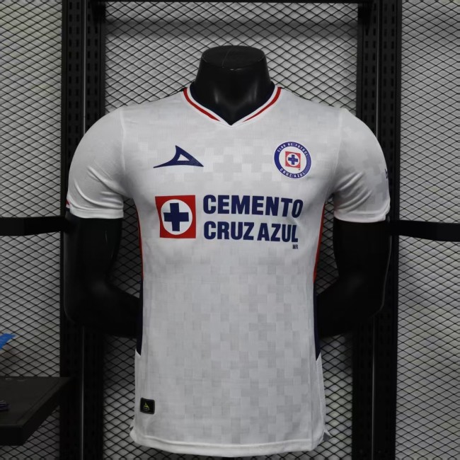 25-26 Cruz Azul Away Player Version Soccer Jersey