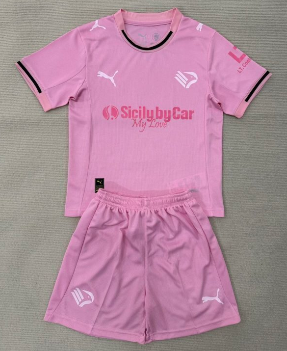 25-26 Palermo Home Kids Soccer Jersey