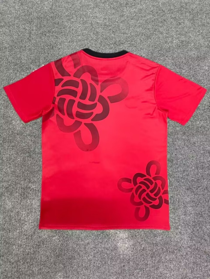 25-26 Man Utd Red Special Edition Fans Training shirts*中国结