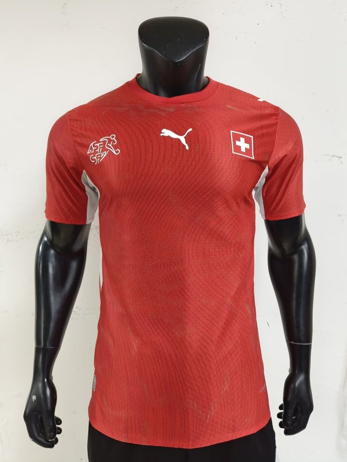 26-27 Switzerland Home Fans Soccer Jersey