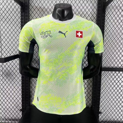 26-27 Switzerland Away Fans Soccer Jersey
