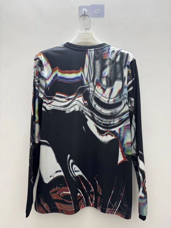25-26 Man Utd Black Graffiti Version Long Sleeves Soccer Jersey