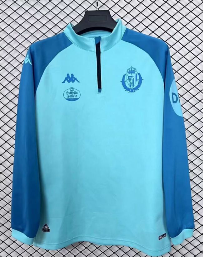 25-26 Valladolid Bule Half Pull Sportswear top(半拉上衣)