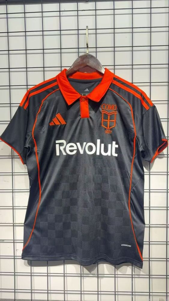 25-26 Como Second Away Fans Soccer Jersey