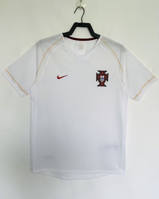 2006 Portugal Second Away Retro Soccer Jersey