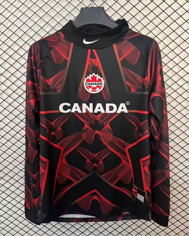 26-27 Canada Special Edition Goalkeeper Long Sleeve Soccer Jersey