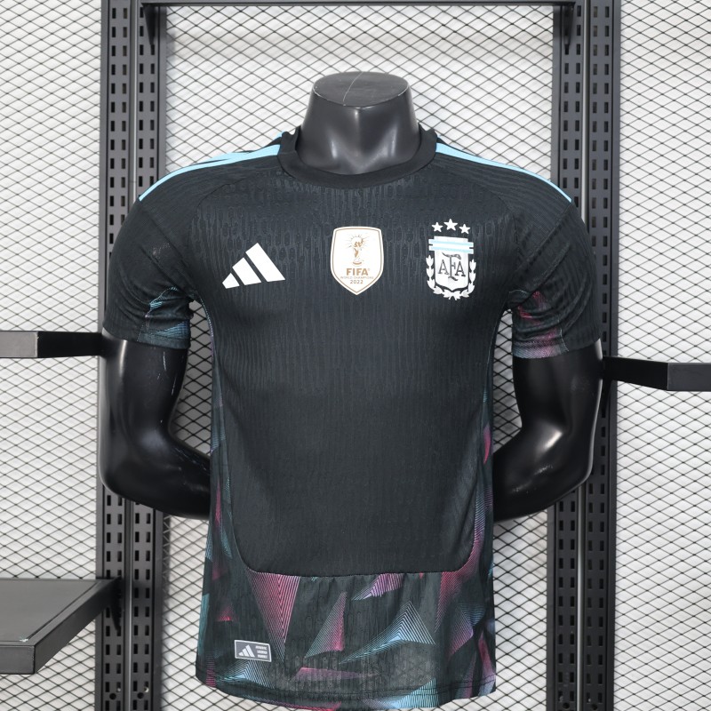 26-27 Argentina Goalkeeper Player Version Soccer Jersey(带胸前盾）