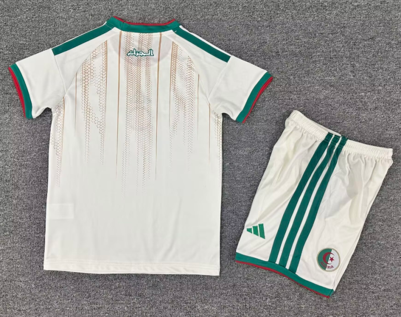 26-27 Algeria Home Kids Soccer Jersey