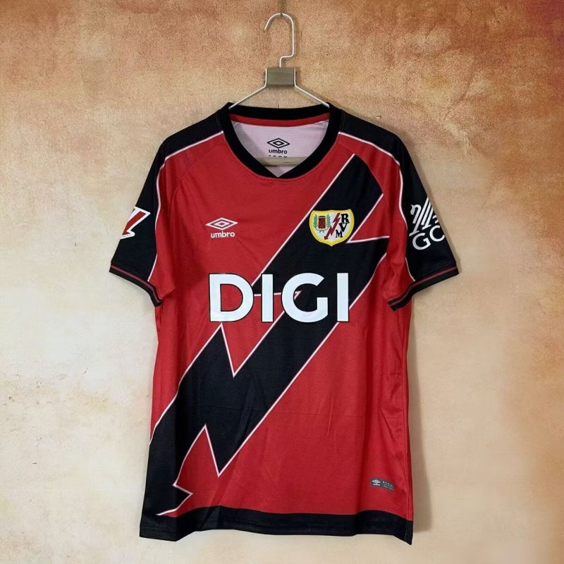 25-26 Rayo Vallecano Away Fans Soccer Jersey
