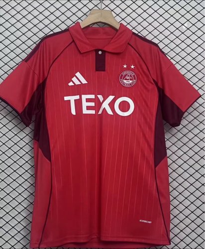 25-26 Aberdeen Home Fans Soccer Jersey