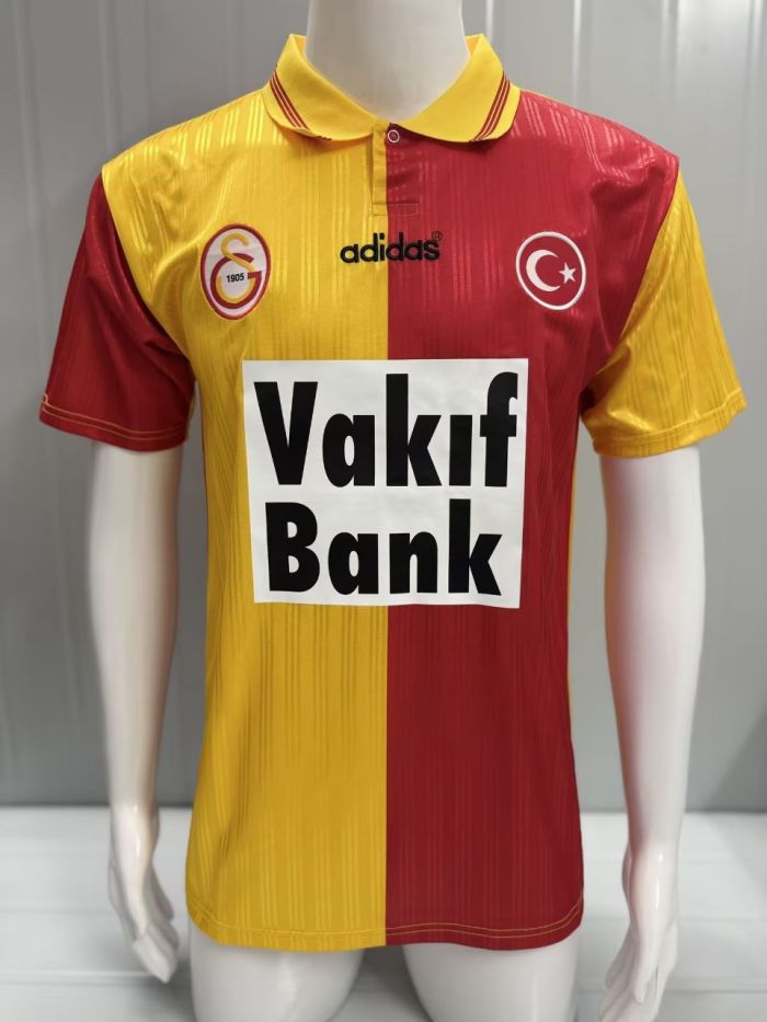 1996-1997 Galatasaray Home Retro Soccer Jersey