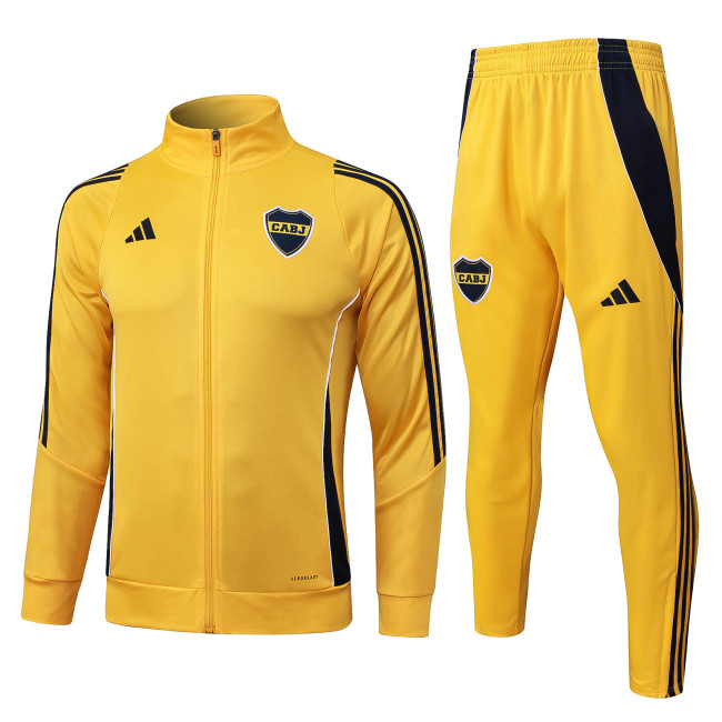 25-26 Boca Juniors Yellow Jacket Tracksuit
