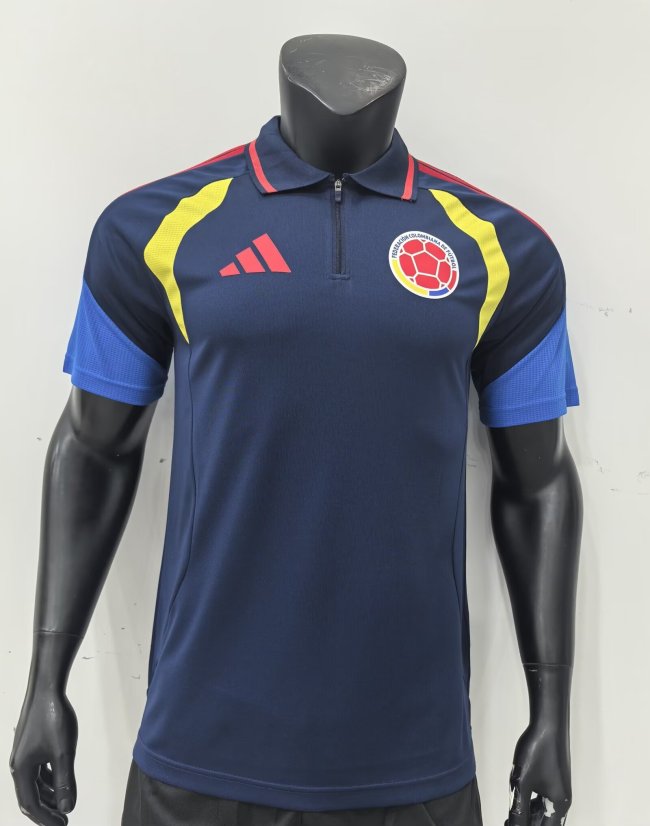 26-27 Colombia Royal Blue Special Edition Player Version Soccer Jersey