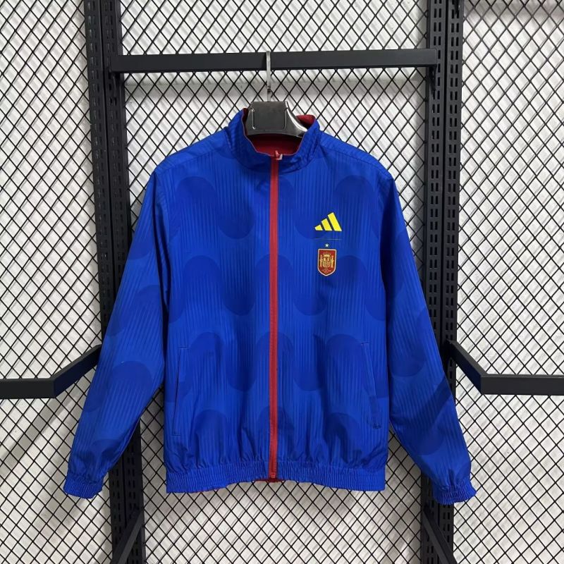 26-27 Spain Blue Windbreaker
