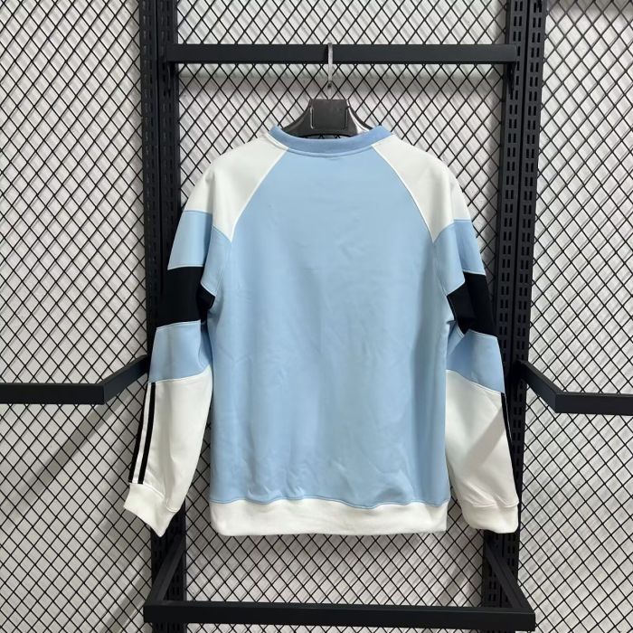 25-26 Man City Blue & White Sweatshirt