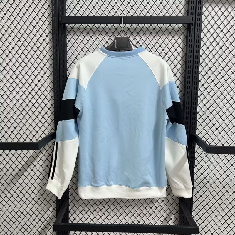 25-26 Man City Blue & White Sweatshirt