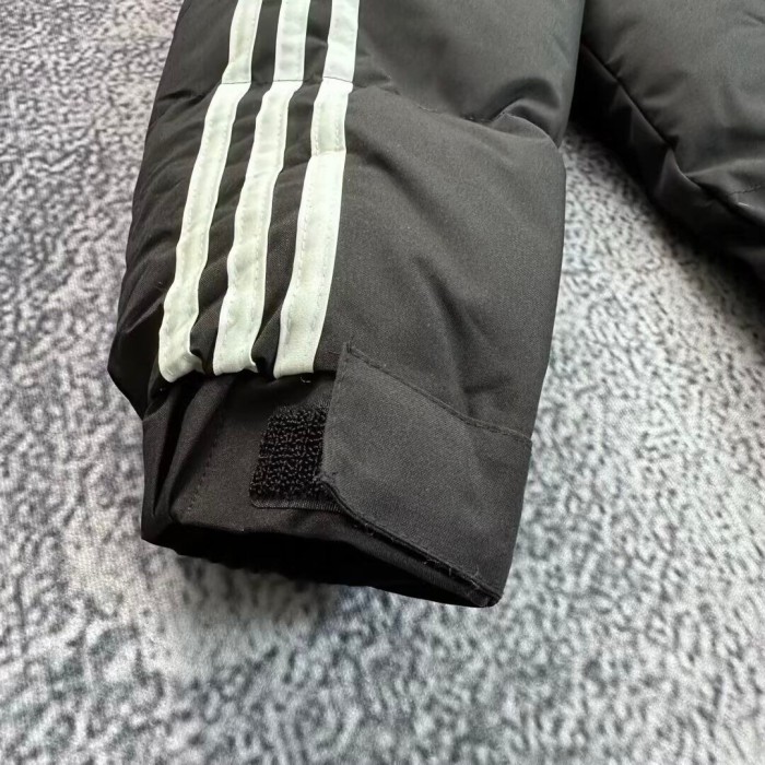 25-26 Colombia Black Hooded Cotton Coat #棉衣