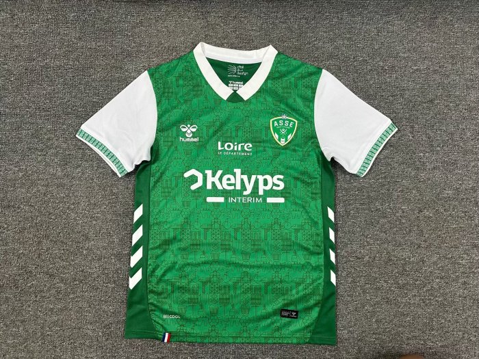25-26 Saint Etienne Home Fans Soccer Jersey