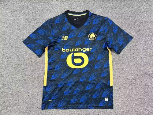 25-26 Lille Second Away Fans Soccer Jersey