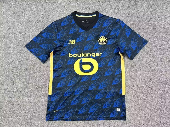 25-26 Lille Second Away Fans Soccer Jersey