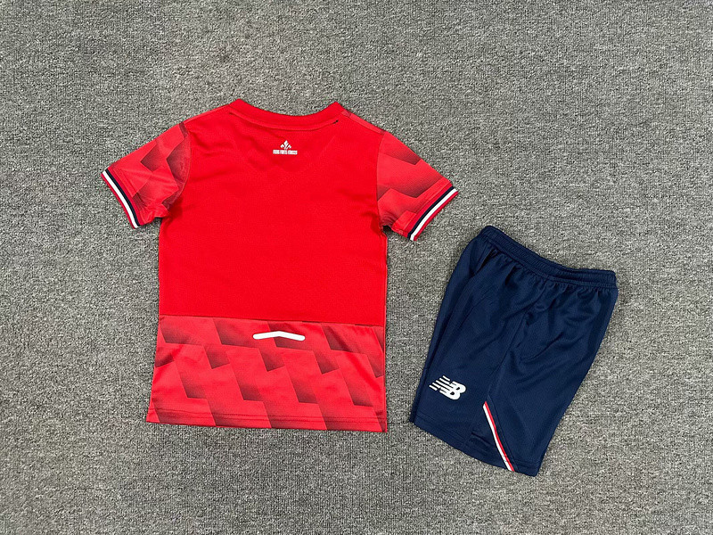 25-26 Lille Home Kids Soccer Jersey