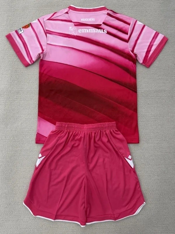 25-26 Bolton Second Away Kids Soccer Jersey