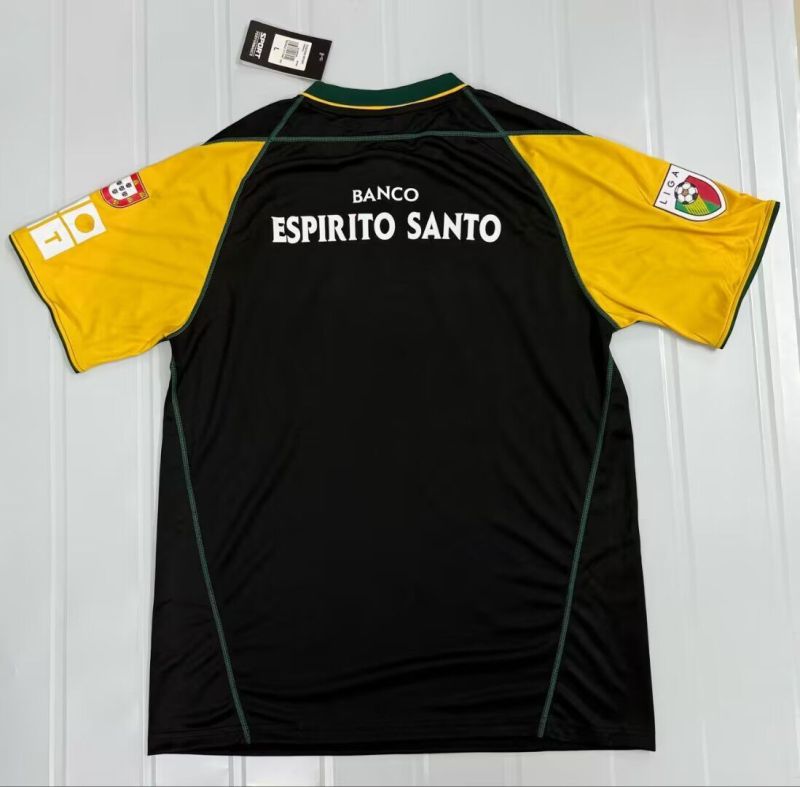2002-2003 Sporting Lisbon Away Retro Soccer Jersey