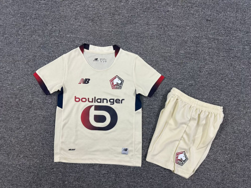 25-26 Lille Away Kids Soccer Jersey